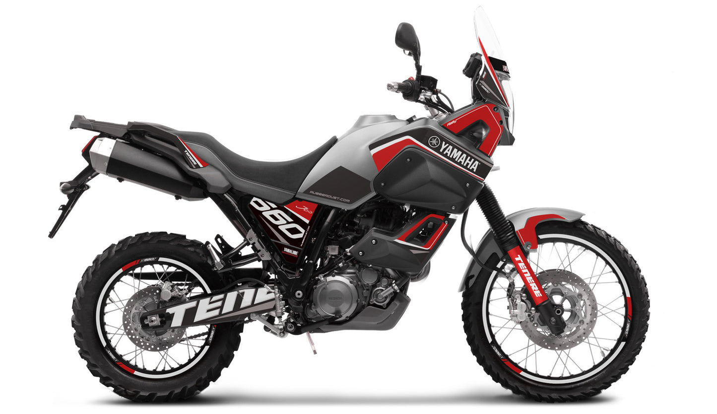 YAMAHA TÉNÉRÉ XT660Z RALLY 1 RED