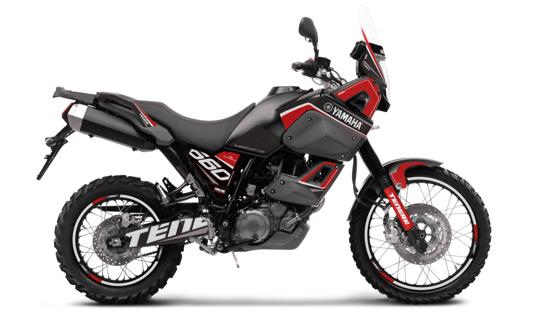 YAMAHA TÉNÉRÉ XT660Z RALLY 1 RED – Rubberdust